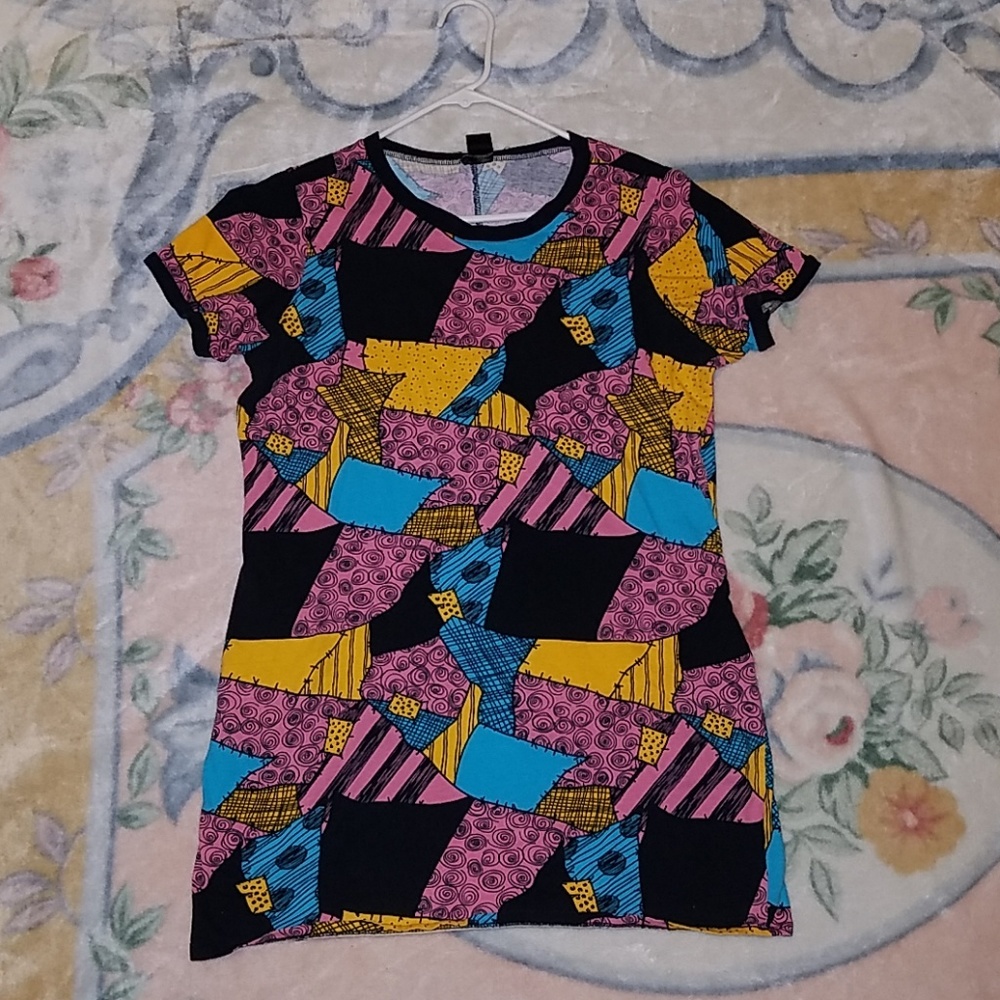 Nightmare Before Christmas Sally pattern dress